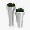 Stainless Flowerpot 6