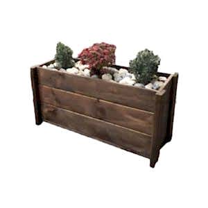 Wooden Flowerpot 1
