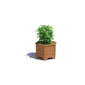 Wooden Flowerpot 2