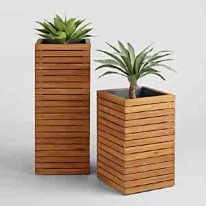 Wooden Flowerpot 10 